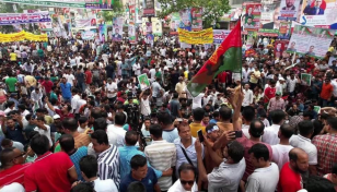BNP rally underway at Nayapaltan with massive turnout
