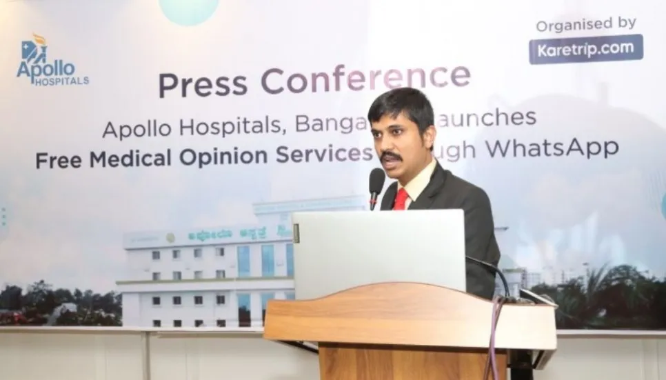 Apollo Hospitals, Bangalore launch free medical opinion services