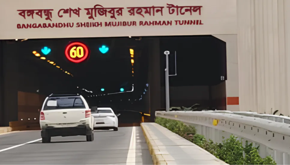 Bangabandhu Tunnel opens for traffic