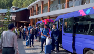 Tigers arrive in Dharamshala for their first world cup encounter