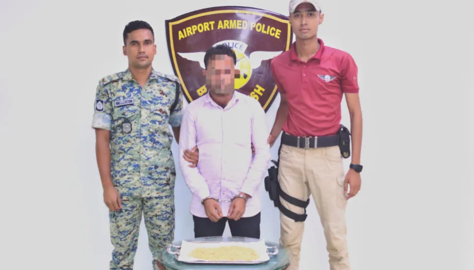 Man held with 3,500 yaba pills at Dhaka airport