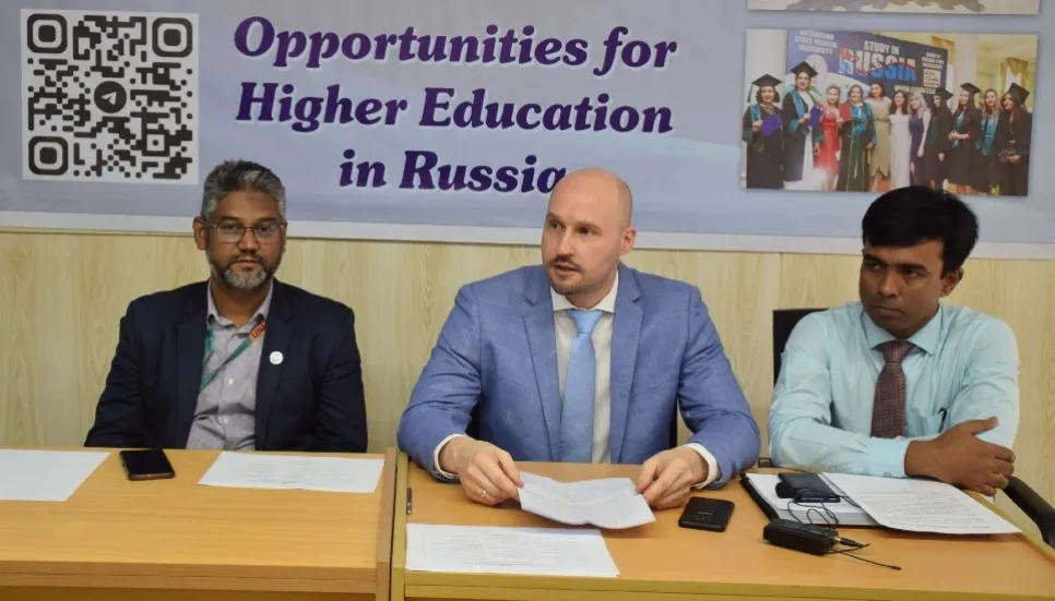 Russia holds seminar in Dhaka on study opportunities