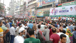 BNP takes out massive rally marking founding anniversary