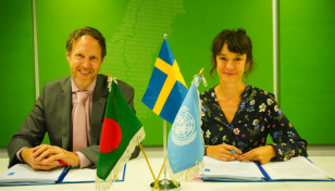 Sweden, UNDP ink deal to work on climate adaptation in Bangladesh