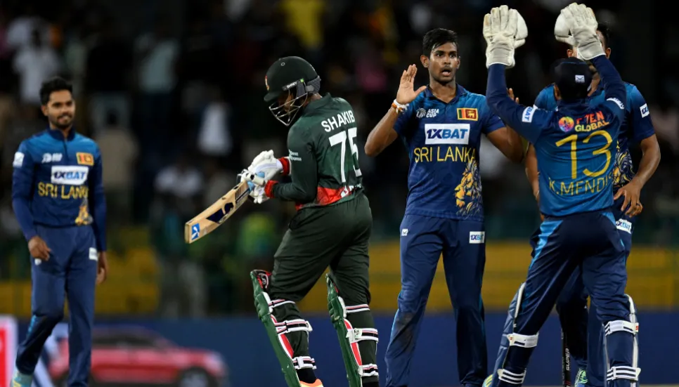 Tigers lose against Sri Lanka in Asia Cup