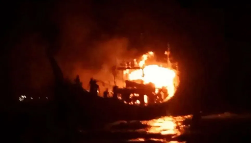 Gas cylinder explosion inside trawler in Cox’s Bazar, 12 injured