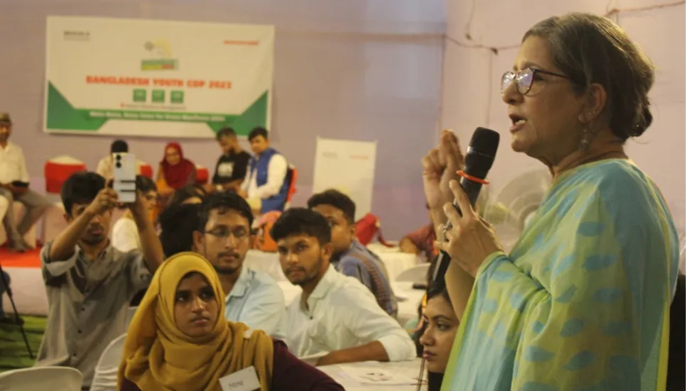 Youth demand green manifesto in Bangladesh Youth COP 2023