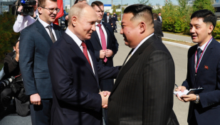 Russia will win great victory over enemies: Kim to Putin