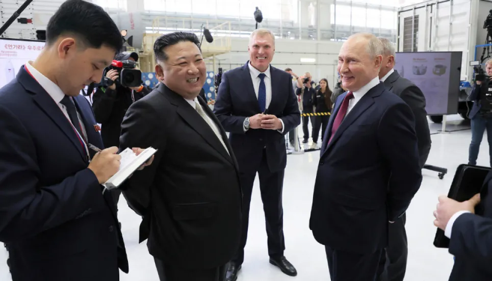 Putin accepts Kim's invitation to visit North Korea