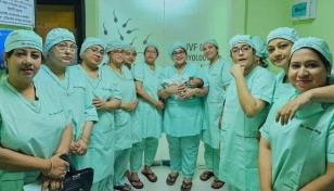 First test-tube baby born in govt hospital