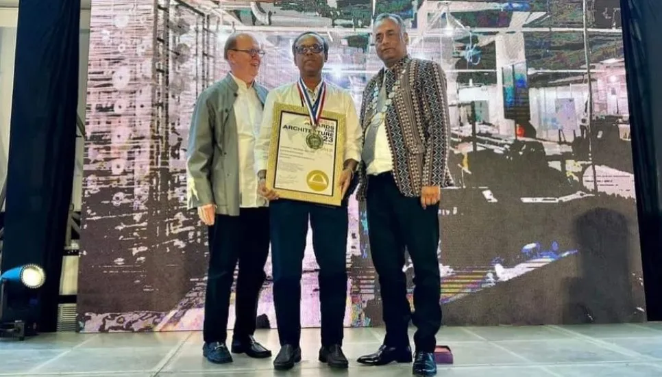 Bangladeshi architect Bayejid clinches twin gold medals