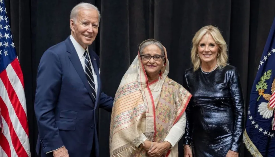 PM attends Joe Biden's reception