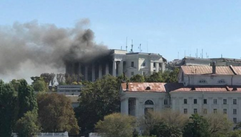 Crimea naval HQ hit in missile attack: Russia