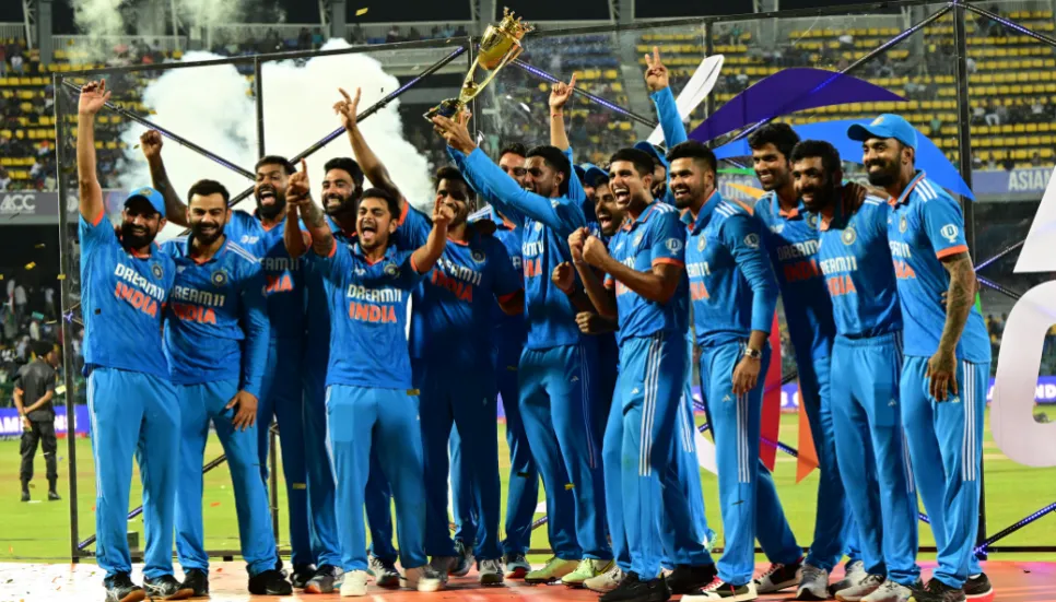 India reach number one in all three cricket formats