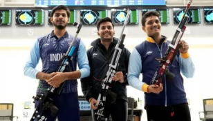 India fires first world record of Asian Games