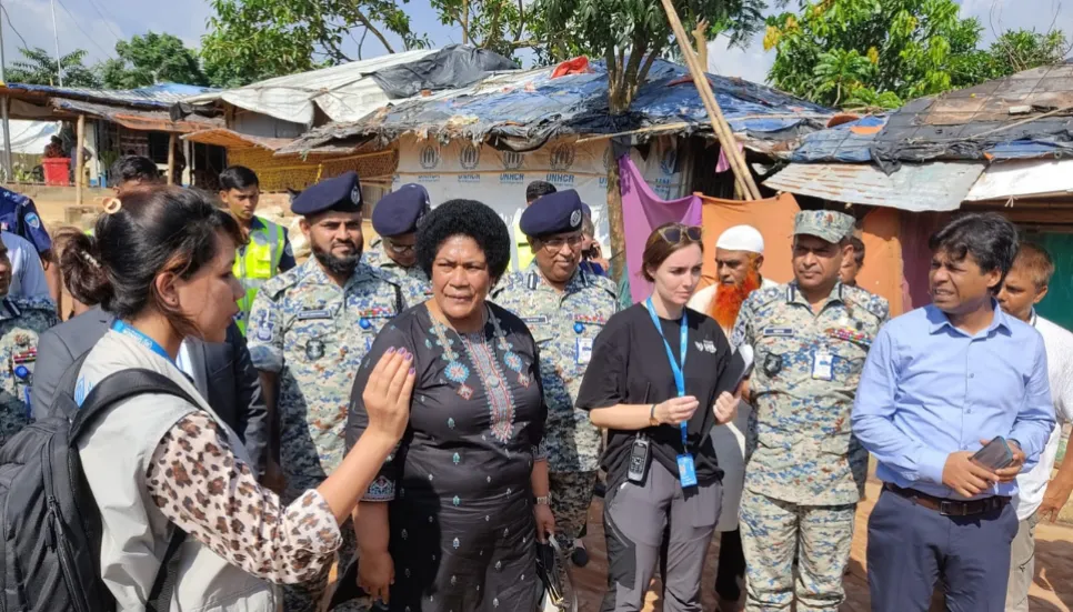 UN asst secy gen visits Rohingya camps in Cox’s Bazar