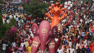 Pahela Baishakh marked by Mangal Shobhajatra