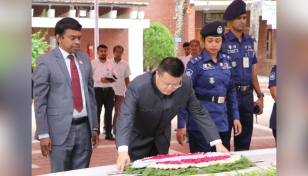 Chinese envoy pays tributes to Bangabandhu