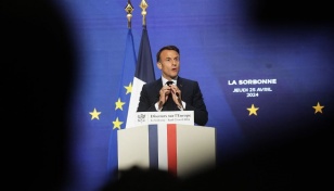 Macron warns 'mortal' Europe needs stronger defence