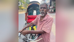 PMO's humanitarian initiative for an elderly rickshaw puller