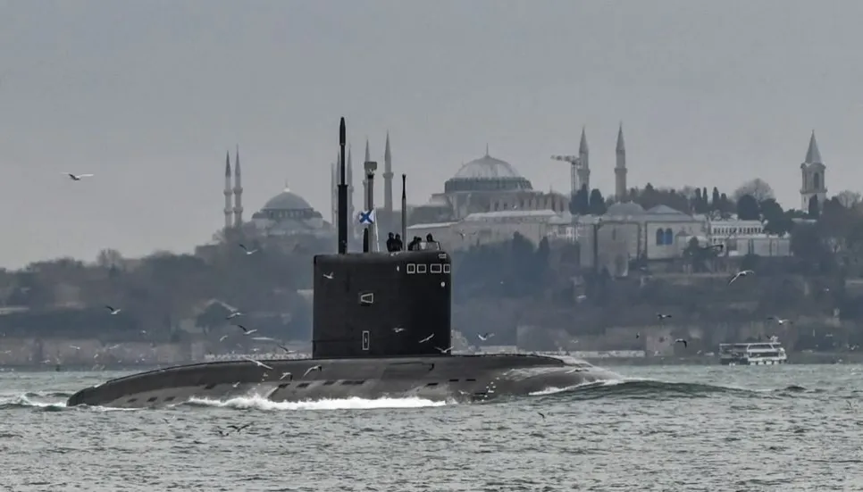 Ukraine says it sank Russian submarine in Crimea