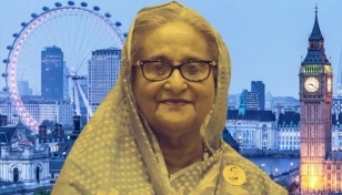 Hasina lands in Delhi, may go to London