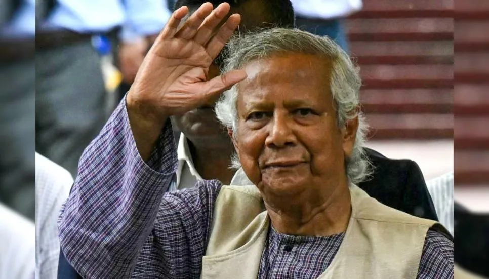 Dr Yunus visiting Abu Sayeed's home Saturday