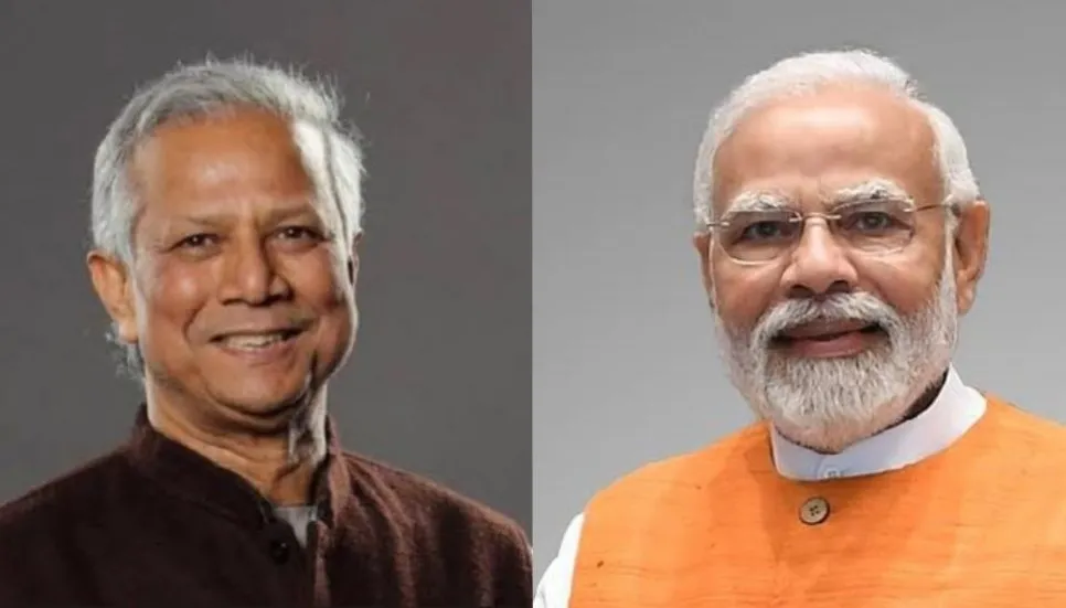 Modi greets Prof Yunus on becoming chief adviser