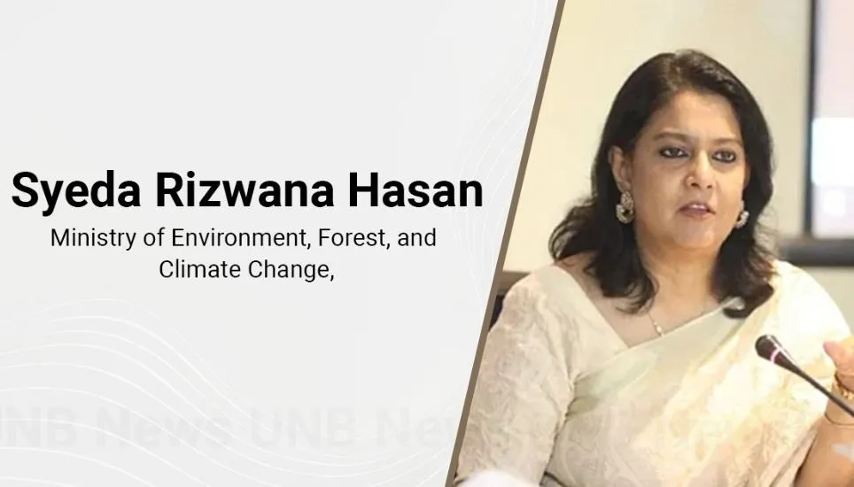 Govt to take measures that exemplify how to control pollution: Rizwana