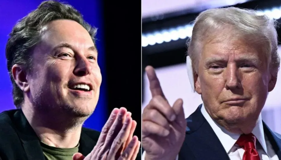 Trump hits campaign lines in Elon Musk conversation