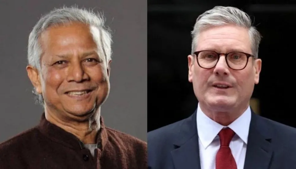 British PM greets CA Dr Yunus, keen to work with him