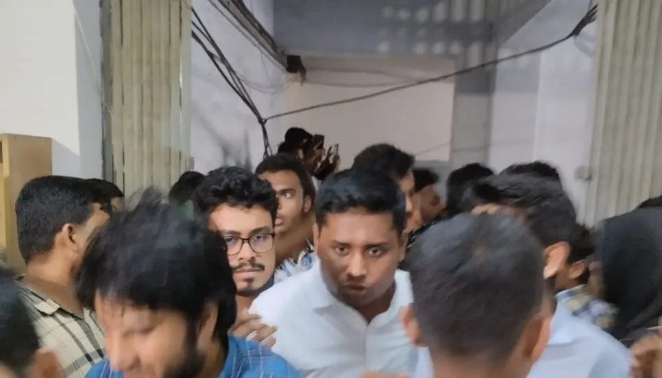 Students flood secretariat, seek HSC exam cancellation