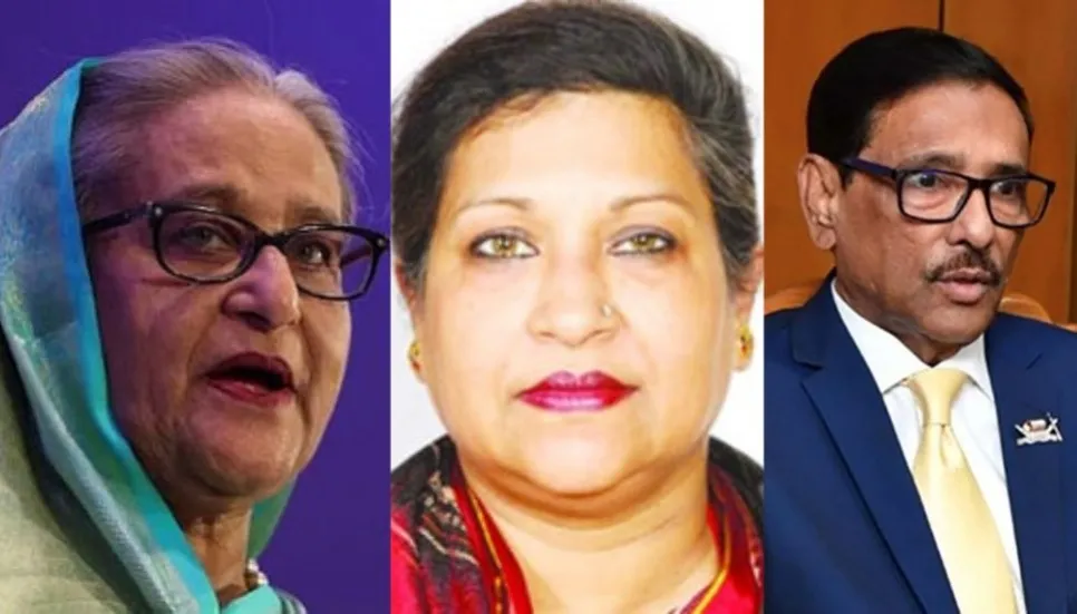 Hasina, Rehana, Quader among 87 sued in Sylhet