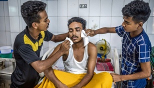 Blinded in Bangladesh protests, students hope for better future