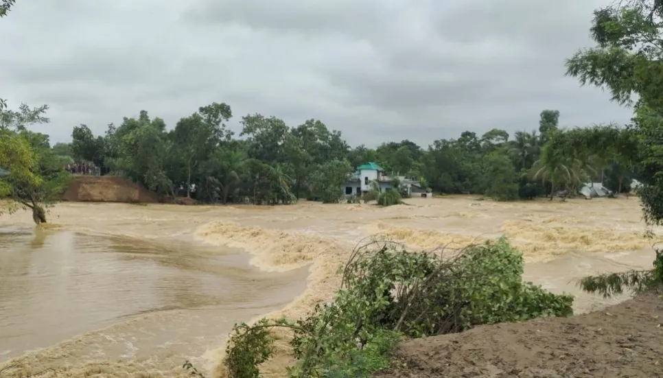 Floods woes intensify in Cumilla