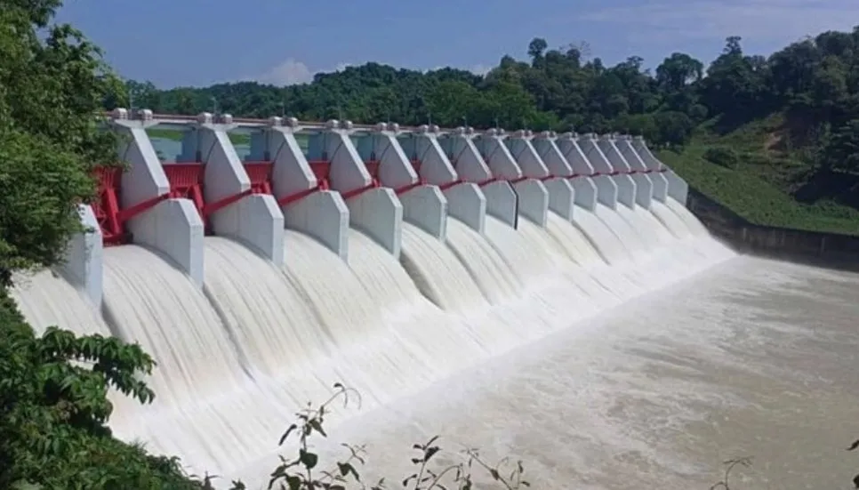 Kaptai Hydropower Plant opening 16 spillway gates tonight