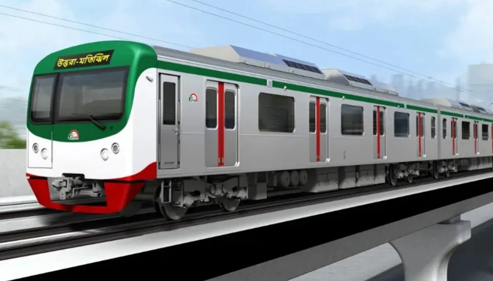 Dhaka Metro Rail to be back on track Sunday