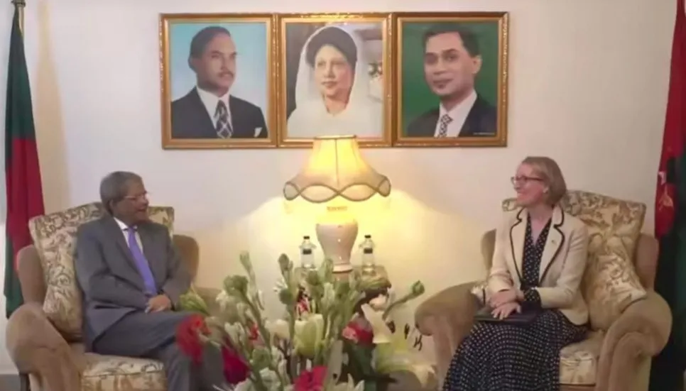 UK high commissioner meets Mirza Fakhrul Islam