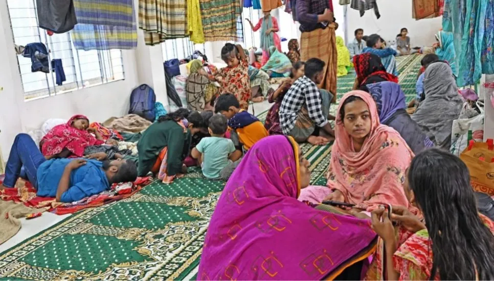 Feni flood-affected communities getting food, shelter & medicine