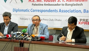 Grateful to Bangladesh: Palestine Ambassador