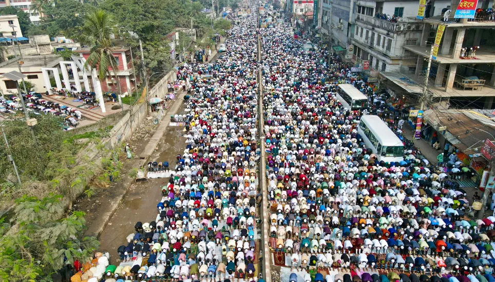 First phase of Bishwa Ijtema begins