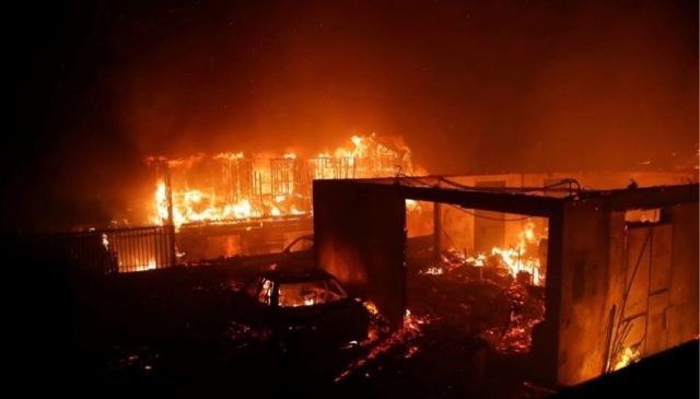 Desastre sin precedentes: los incendios forestales chilenos matan al menos a 46 personas