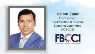 Zahir co-chairman of FBCCI Civil Aviation and Tourism Standing Committee