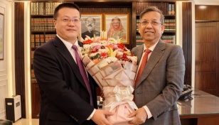 'China firmly supports Bangladesh in opposing external interference'