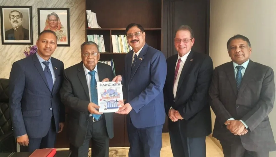 AmCham executive committee paid courtesy call on Finance Minister