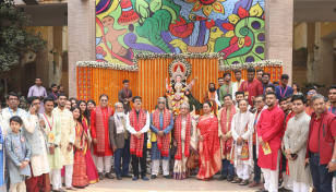 NSU celebrates Saraswati Puja 2024