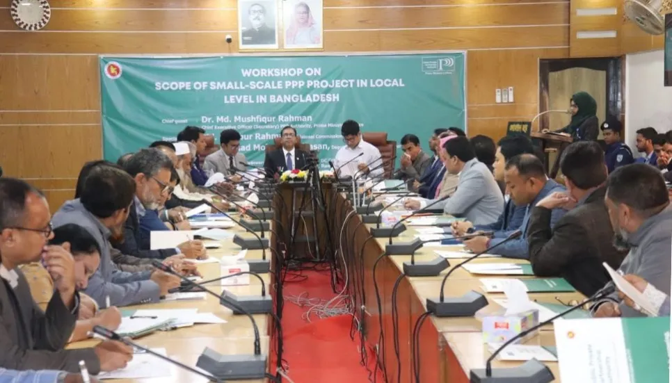 Workshop on small-scale PPP projects held