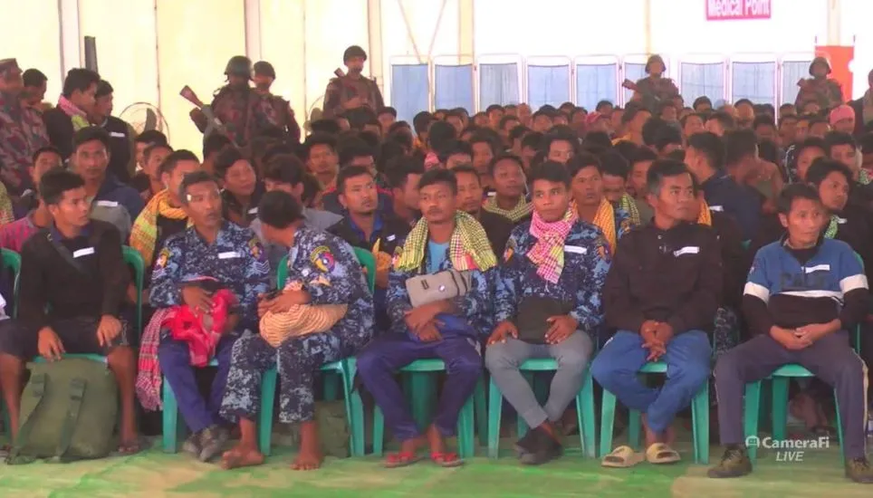 330 Myanmar personnel sent home