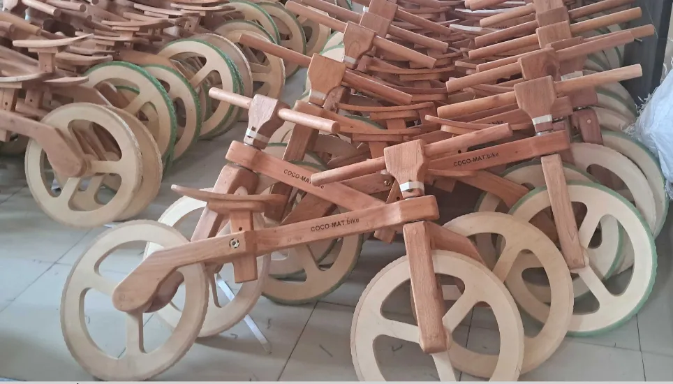 Bagerhat’s wooden bicycle attracts foreign buyers
