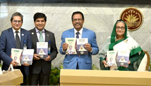 PM unwraps two books containing her speeches